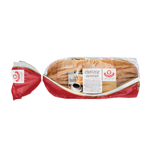 BREAD BATON SOSTINES WHEAT SLICED 5/400GR LITHUANIA N218094 / 200772