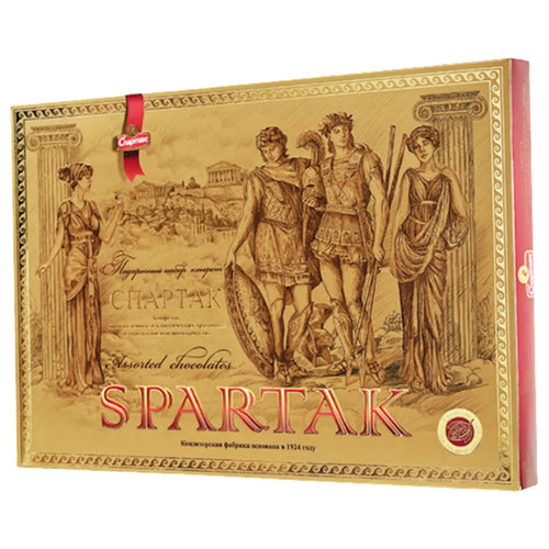 CANDIES BOXED SPARTAK ASSORTY 5/375GR SPARTAK N11020