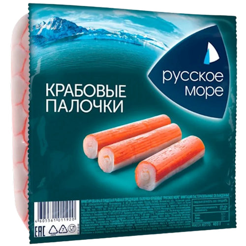 CRAB STICKS IMITATION 15/400GR RUSSKOE MORE N3224