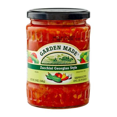 ZUCCHINI GEORGIAN STYLE 12/19OZ GARDEN MADE BULGARIA N33136