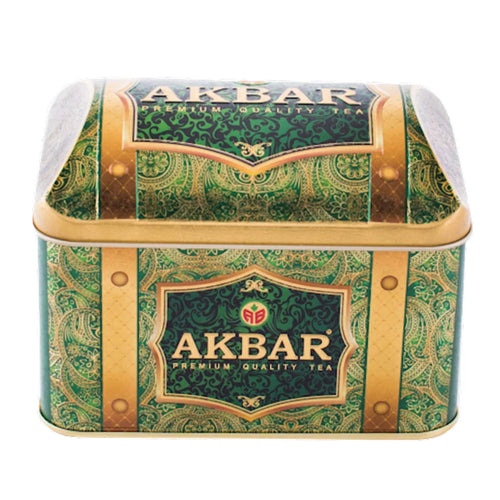 TEA AKBAR BLACK&GREEN BLEND RICH SOURSOP TIN 10/250GR SRI-LANKA