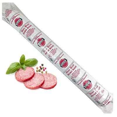 SALAMI DRY PORK GERMAN SMOKED 6PC (9LB/CS)  BY LB EHMER N105820/90213