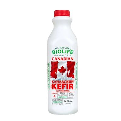 KEFIR CANADIAN W/PROBIOTIC 12/946ML BIOLIFE