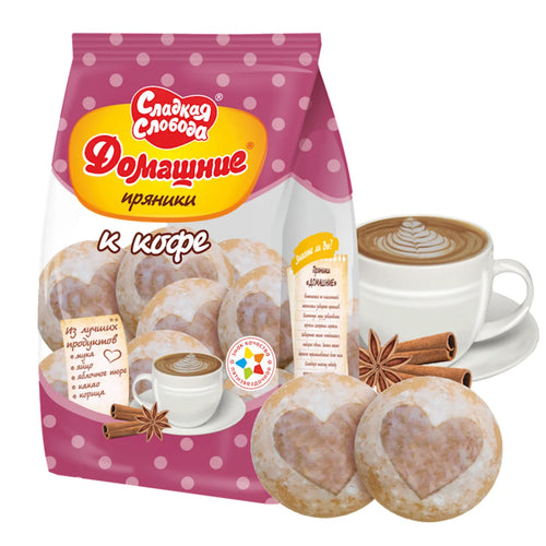 GINGERBREAD FOR COFFEE 10/350GR SLADKAYA SLOBODA N40040