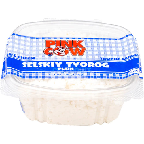 FARMER CHEESE SELSKIY 12/16 OZ PINK COW N41902/580116/590124