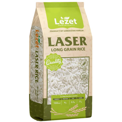 RICE LAZER LONG GRAIN 4/15LB LEZET