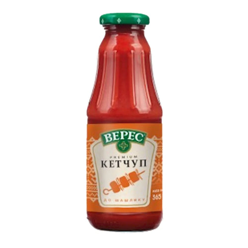 KETCHUP FOR BBQ PREMIUM 16/365GR VERES UKRAINE