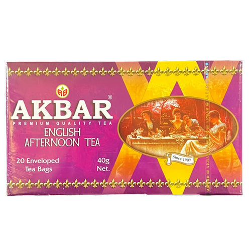 TEA AKBAR BLACK ENGLISH AFTERNOON 24/(20X2GR) SRI-LANKA