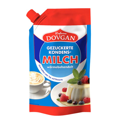 CONDENSED MILK SWEETENED DOYPACK 10/300GR DOVGAN NUS26220300