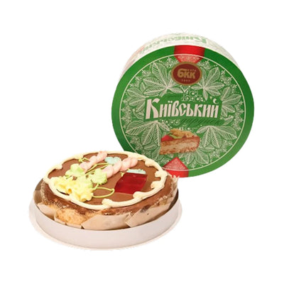 CAKE KYIV GIFT W/ PEANUTS SMALL 6/450GR BKK UKRAINE N4611