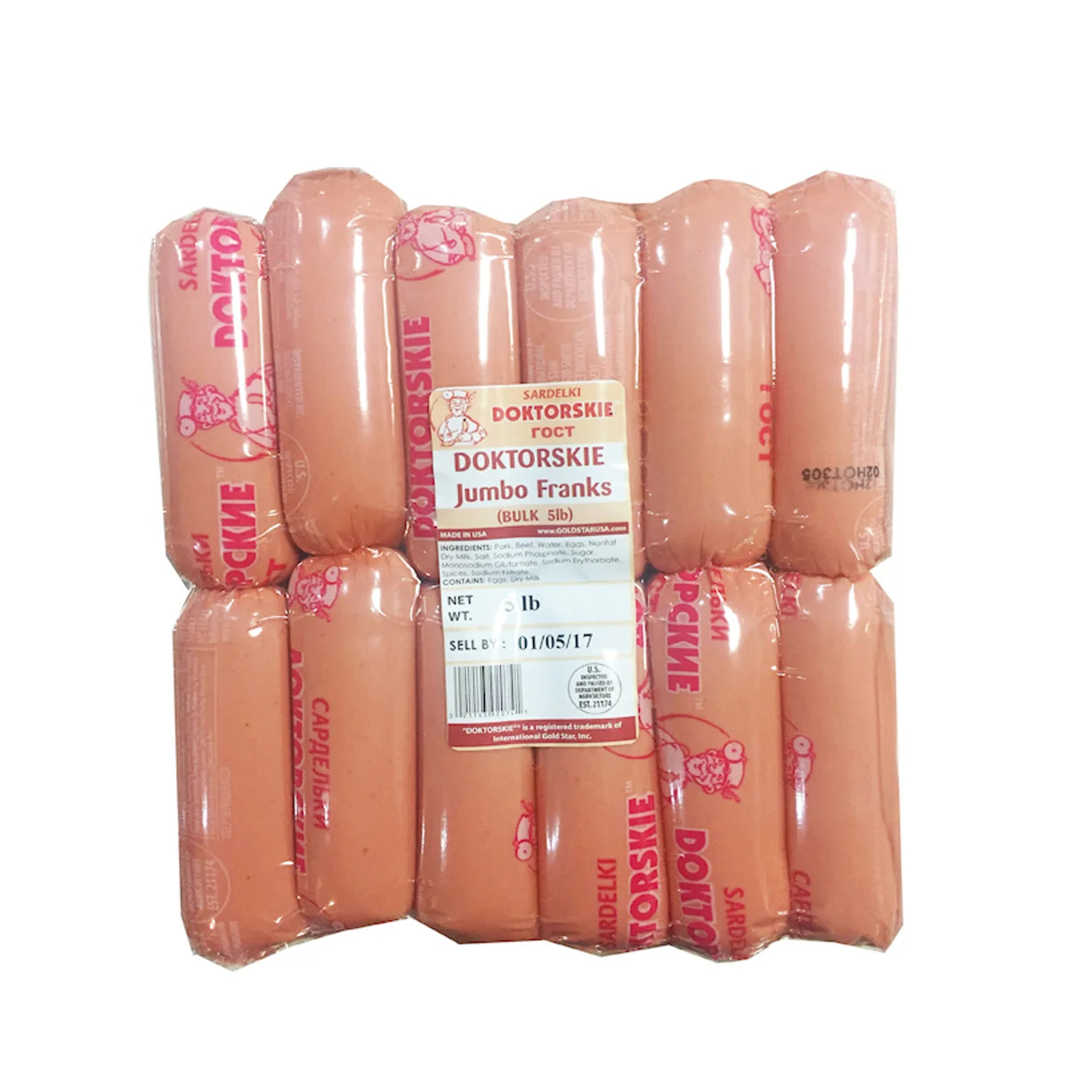 SARDELKI DOKTORSKIE BULK1/ 5 LB GS N92074/SORD-101