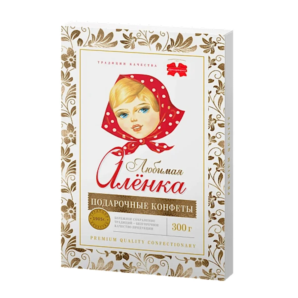 CANDIES BOXED CHOCOLATE LUBIMAYA ALENKA 8/300GR KOMMUNARKA N259