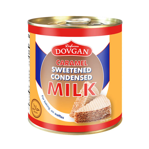 CONDENSED MILK SWEETENED BOILED W/CARAMEL 12/370GR DOVGAN NUS26180370