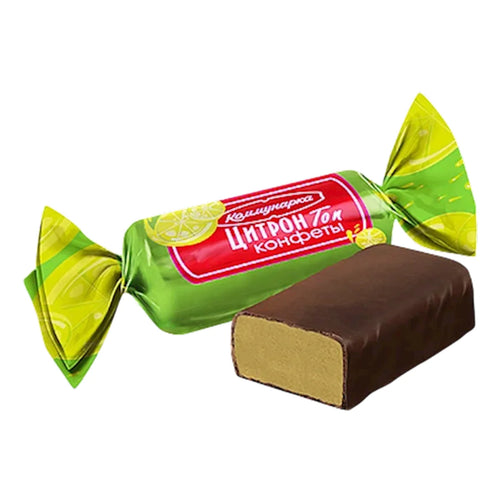 CANDIES LOOSE CHOCOLATE CITRON 1/6.6LB KOMMUNARKA N145