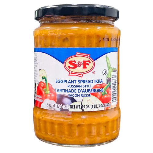 EGGPLANT CAVIAR RUSSIAN STYLE 12/540GR S&F