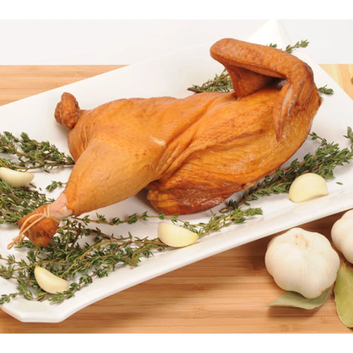 CHICKEN SMOKED HALF / KURY WEDZONE 35/35LB PRE PACK  ANDY'S N330