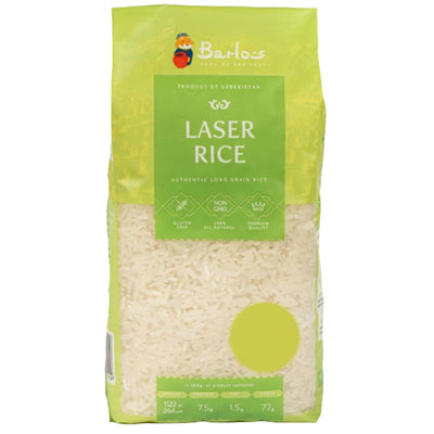 RICE LONG GRAIN LAZER 10/4.4LB BARLOS UZBEKISTAN