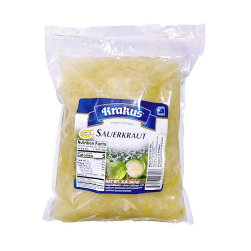 SAUERKRAUT 10/907GR KRAKUS POLAND NKRAK0280
