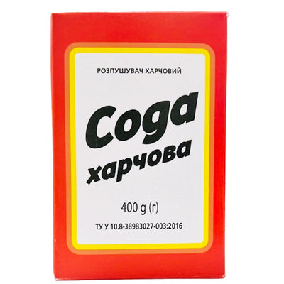 SODA BAKING 18/400GR MONIK UKRAINE