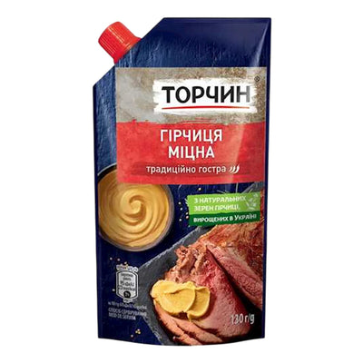 MUSTARD STRONG 48/130GR TORCHYN UKRAINE