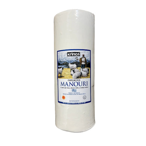 FETA CHEESE MANOURI LOOSE 4/18LB KRINOS