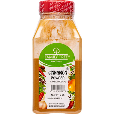 CINNAMON POWDER 12/9OZ FAMILY TREE