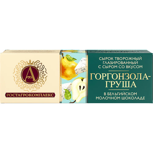 CHEESE BAR GORGONZOLA&PEAR IN MILK CHOCOLATE 24% 6/50GR ROSTAGROKOMPLEX