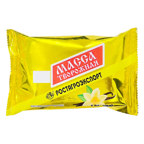 CHEESE MASSA SIROK W/VANILLA FLAVOR 20% 6/180GR ROSTAGROKOMPLEX N86100028