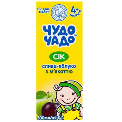 NECTAR PLUM&APPLE W/PULP 18/0.2L CHUDO CHADO