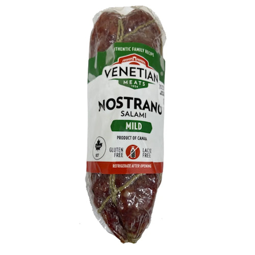 SALAMI MILD NOSTRANI (SMALL) CHUNK 12/0.7LB VENETIAN