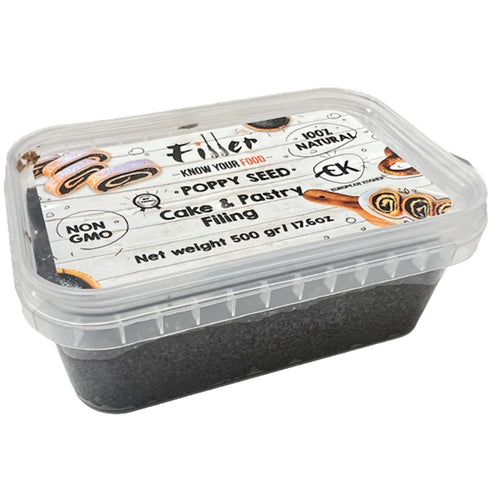 FILLER POPPY SEEDS CLASSIC PASTE 15/500GR UKRAINE