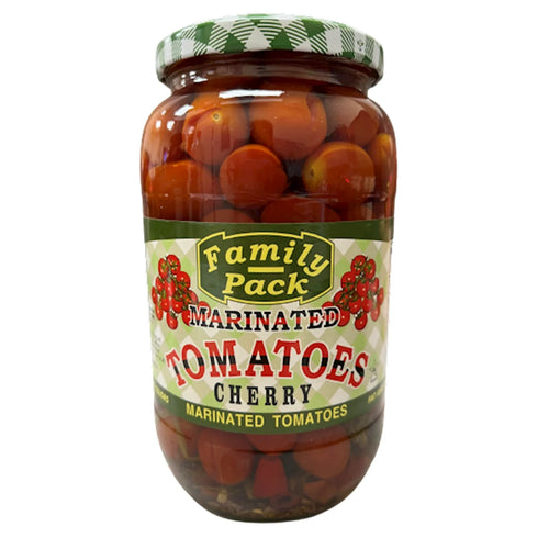 TOMATOES CHERRY MARINATED 12/907ML FAMILY PACK