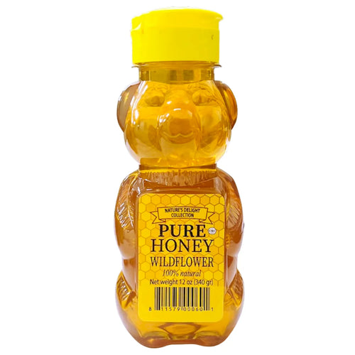 HONEY BEAR PURE WILDFLOWER 12/340GR NATURE'S DELIGHT TURKEY