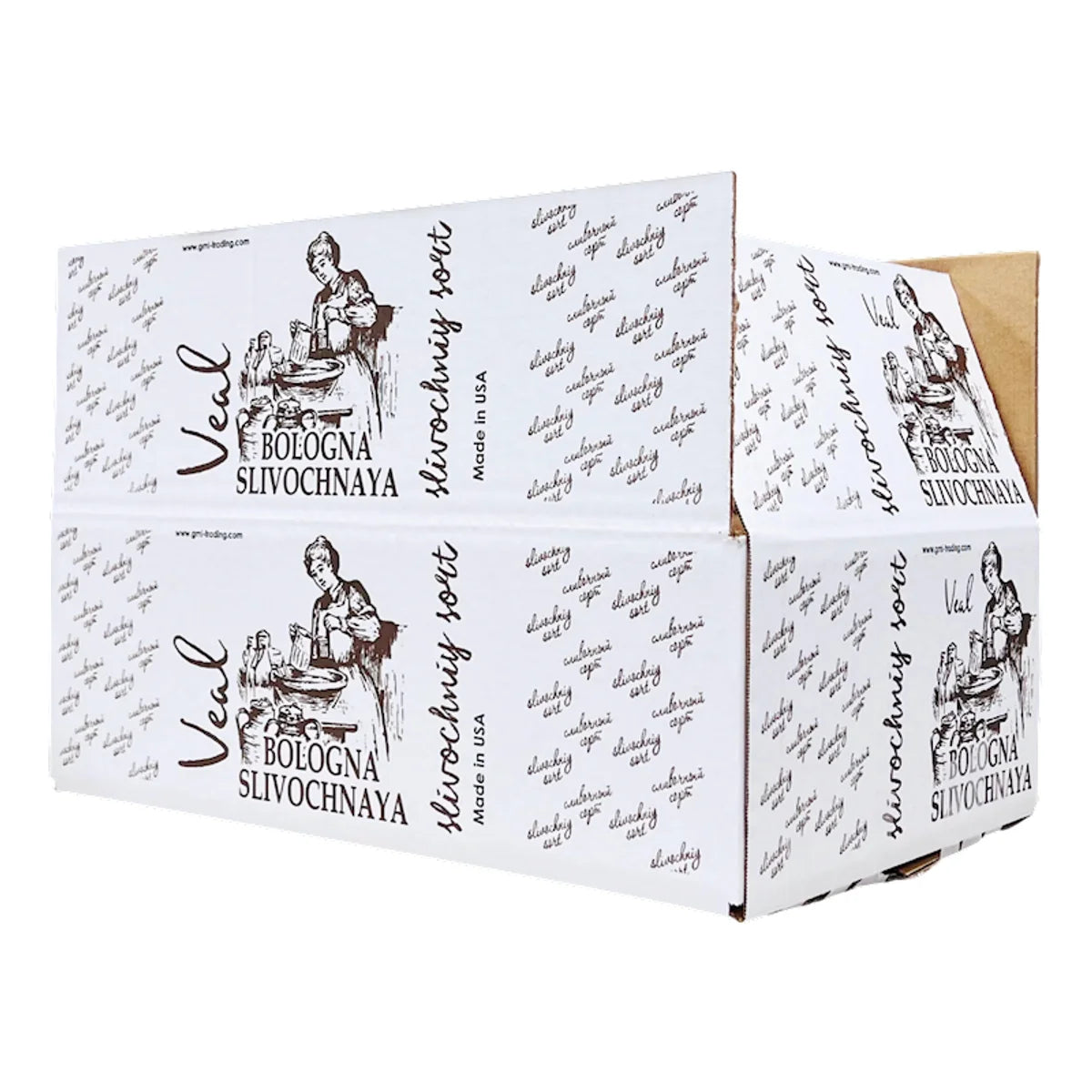 CORR WHITE BOX 17x11x5 1/500PC VEAL SLIVOCHNIY SORT BXTVEAL