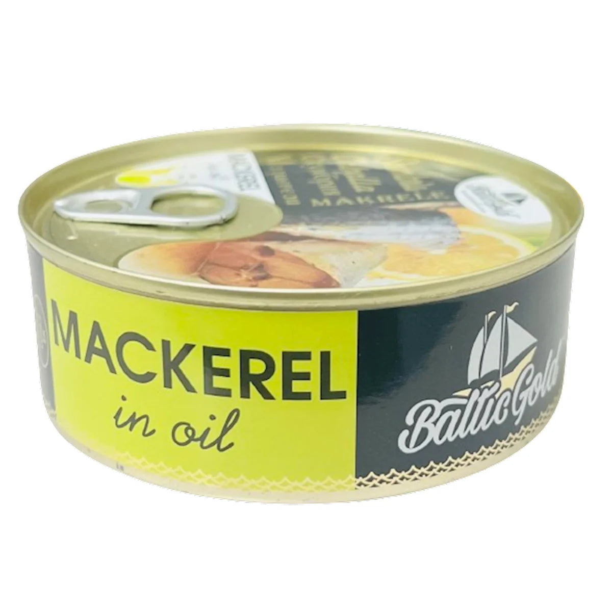 MACKEREL IN OIL 24/240 GR BALTIC GOLD #8 LATVIA N34008