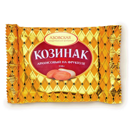 KOZINAK PEANUT FRUCTOSE 26/110GR AZOVSKAYA