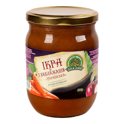 EGGPLANT SPREAD UKRAINE STYLE 8/510GR DARY LANIV