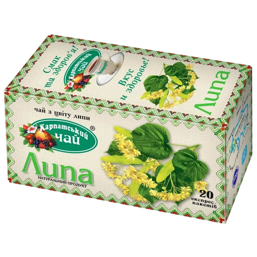 TEA LINDEN 36/(20x1.35GR) CARPATHIAN TEA UKRAINE