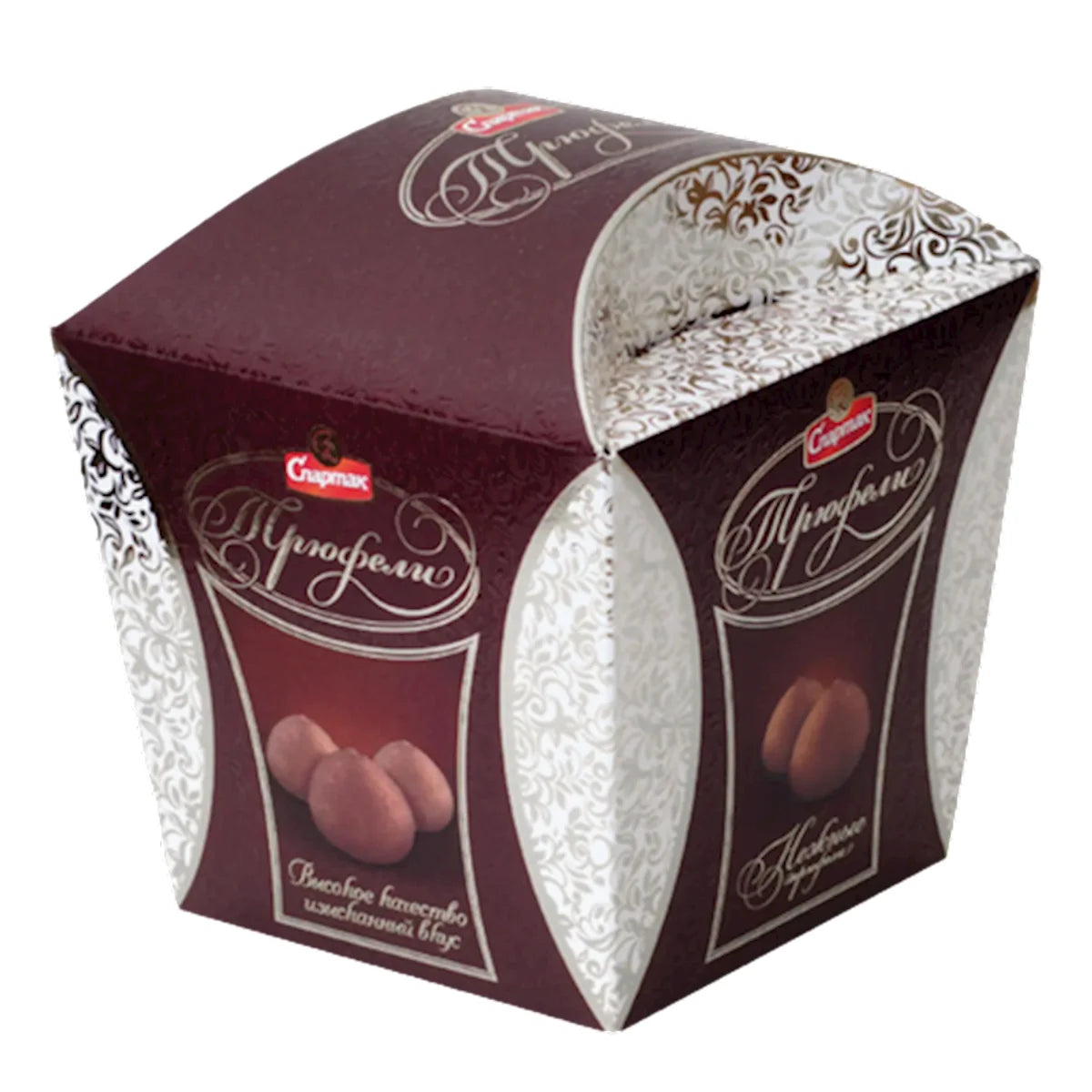 CANDIES BOXED TRUFFLE NEZHNIY 6/255GR SPARTAK N8330